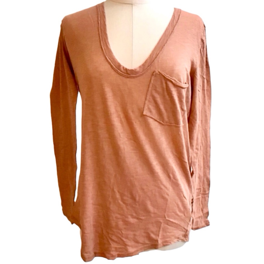 Free People: We the Free “Betty” Long Sleeve Tee - Picture 3 of 9